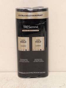 lot 87 image: NEW TRESEMME EXTRA HOLD HAIRSPRAY 2PK