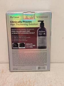 lot 97 image: NEW DR GROOT SCALP REVITALIZING SOLUTION SHAMPOO 2PK