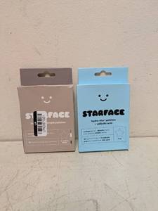 lot 114 image: (2) NEW STARFACE HYDRO-STAR PIMPLE PATCHES BLUENUTURAL TONES