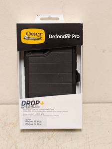 lot 123 image: NEW OTTERBOX DEFENDER PRO IPHONE 14-15 PHONE CASE
