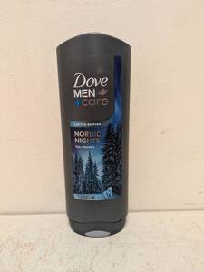 lot 67 image: NEW DOVE MENS CARE NORDIC NIGHTS BODY WASH