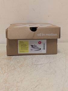 lot 153 image: NEW ALL IN MOTION PEYTON KIDS SNEAKERS SIZE 5 GRAY