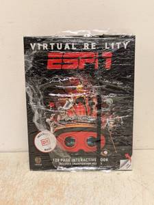 lot 201 image: NEW ESPN VIRTUAL REALITY 128PG INTERACTIVE BOOK