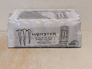 lot 220 image: NEW MONSTER ENERGY ZERO ULTRA 24PK