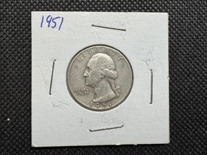 lot 65 image: 1951 Silver Washington Quarter