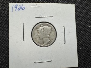 lot 87 image: 1926 Silver Mercury Dime