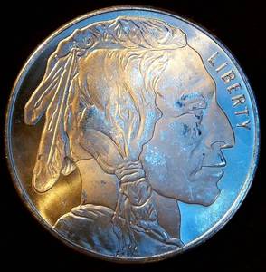 lot 30 image: 1oz .999 Silver Buffalo Round