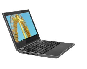 lot 8 image: LENOVO 300e Chromebook 2nd Gen AST (Lenovo) - Type 82CE (Used, Small Crack)