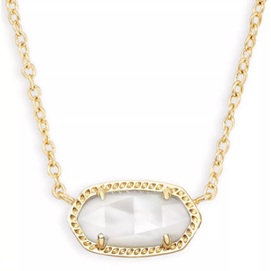 lot 115 image: Kendra Scott Glass Stone Elisa Pendant Necklace