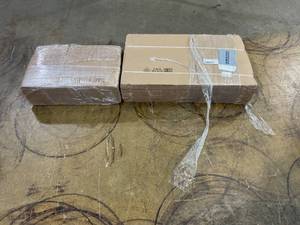 lot 203 image: LOT OF 2 Bundles Of Brown Boxes