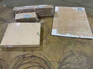 lot 207 image: LOT OF 4 Bundles Of Brown Boxes