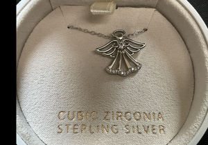 lot 131 image: MCYS Sterling Silver Lab Created Sapphire Necklace