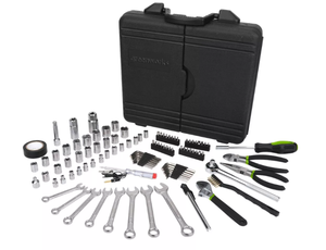 lot 43 image: Greenworks 102pc Mechanics Tool Kit