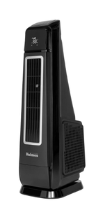 lot 340 image: Holmes 30� ExtremeBreeze High Velocity Tower Fan with Programmable Thermostat and 3 Speeds, Black