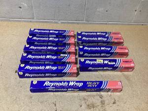 lot 145 image: LOT OF 10 Reynold Wrap Aluminum Foil