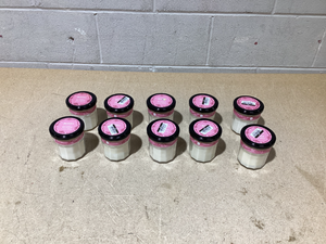 lot 98 image: LOT OF 10 Mrs. Meyers Soy Candles (Peppermint Scent)