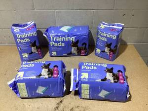 lot 156 image: LOT OF 5 up&up Training Pads Size XL