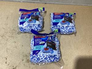 lot 339 image: LOT OF 3 O-Cedar Rinse Clean Mop Refills (2 Packs)