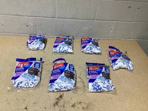 LOT OF 7 O-Cedar Rinse Clean Mop Refills (1 Packs)
