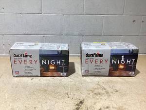 lot 356 image: LOT OF 2 Duraflame 4pk 5.2lbs Every Night Firelogs