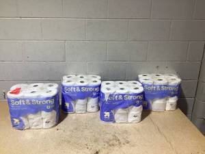 LOT OF 4 up&up Toilet Paper