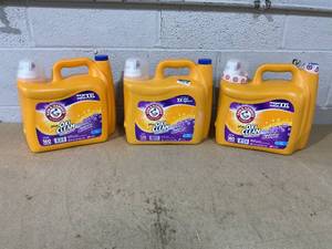 LOT OF 3 Arm & Hammer Plus Oxi Clean Odor Blasters Fresh Burst Laundry Detergent