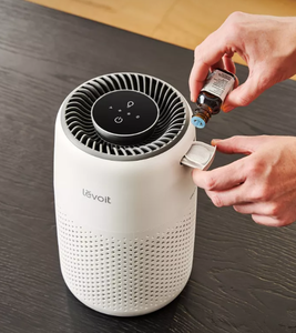 Levoit Core Mini Air Purifier with Night Light Cream White