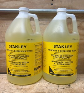 lot 22 image: Stanley Concrete & Degreaser Wash lot of 2