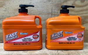 lot 25 image: Fast Orange Pumice Hand Cleaner lot of 2