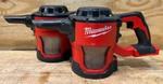 *Milwaukee Compact Vacuum Cat No. 0882-20 lot of 2 (Tool Only)