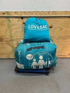 lot 4 image: LoveSac SuperSac With Cover MSRP $1325