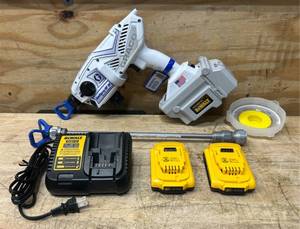 lot 10 image: Graco SaniSpray HP 20 Cordless Airless Handheld Disinfectant Sprayer Msrp $1475.00