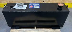 lot 14 image: Better Built Steel Diesel Fuel Transfer Tank, 36-Gallon, Rectangular, Black, Model# 29211584 #44114 Msrp $499.99