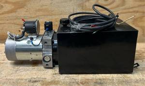 lot 37 image: Concentric 12 Volt DC Power Unit, Solenoid Operation, Single Acting, Model# 1261096 #10721 Msrp $549.99