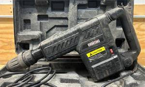 lot 43 image: Ironton Demolition Breaker Hammer, 12.5 Amp, 110 Volt #61474 Msrp $339.99