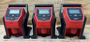 lot 61 image: Milwaukee Compact Inflator Cat No. 2475-20 lot of 3