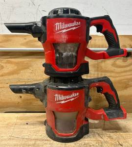 lot 66 image: Compact Vacuum CAT. NO. 0882-20 lot of 2