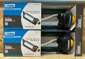 lot 73 image: Melnor Oscillating Sprinkler lot of 2