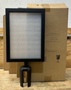 lot 162 image: Heavy Duty Sign Frame 8.5  x 11  lot of 4