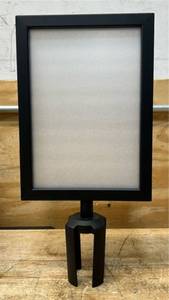 lot 163 image: Heavy Duty Sign Frame 8.5  x 11  lot of 4