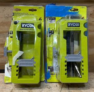 lot 178 image: RYOBI Door Hinge Template A99HT3 lot of 2