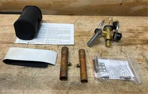 lot 204 image: Thermal Expansion Valve Val11814-NAE 3 ZAA CHA 3 Ton 410A lot of 2
