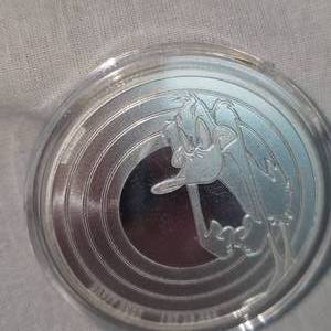 lot 43 image: 2022 1oz .999 Looney Toons, Daffy Duck