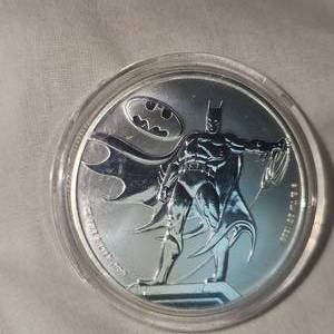 lot 45 image: 2023 1oz, .999 Justice League Batman, Silver