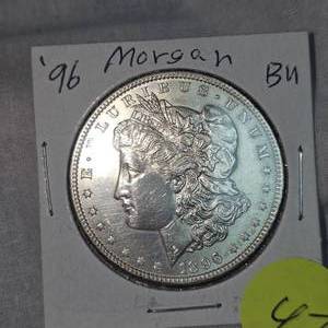 lot 47 image: 1896 Morgan dollar $1, BU Condition