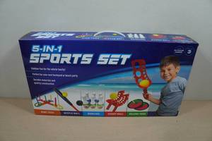 lot 54 image: 5-in-1 Sports Set