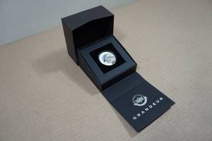 lot 59 image: 2017 Patrice Bergeron Upper Deck Grandeur Collectible Silver Coin