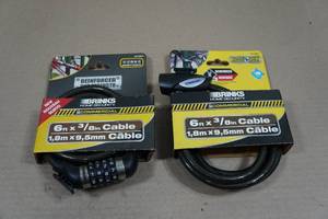 lot 65 image: 2 Brinks Locking Cables