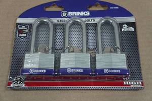 lot 69 image: Brinks Steel Locking Bolts