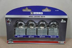lot 70 image: Brinks Steel Locking Bolts